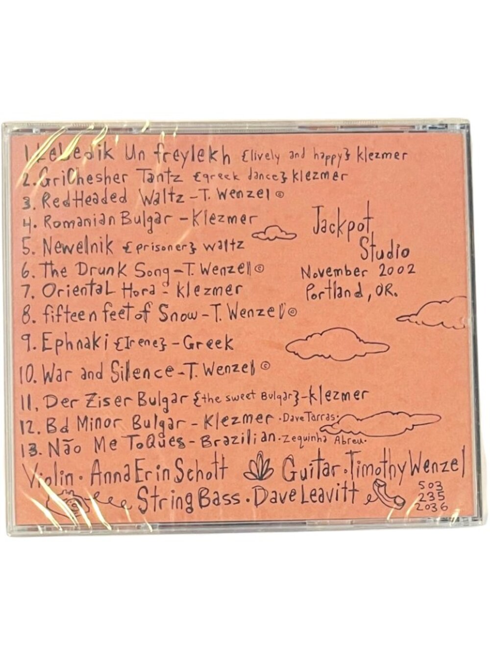 SHICKY GNAROWITZ And The Transparent Wings Of Joy - CD - RARE - NEW and Sealed - Picture 2 of 5